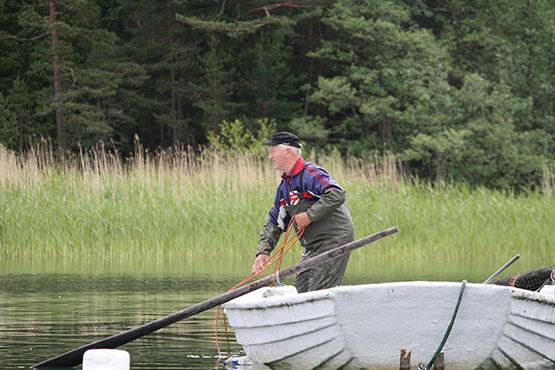 Tolfsnäs Koekalastus Hylkeenkestävällä rysällä 2014 Börje Holmberg